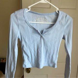 Light Blue Aeropostale Long Sleeve